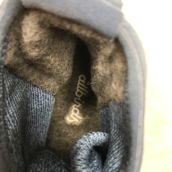 Allbirds Tree Topper High Top Sneakers blue Size 7 - Picture 8 of 9